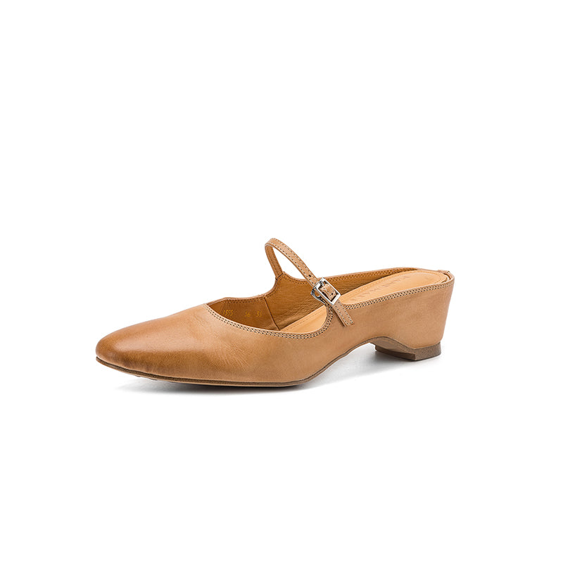 Ladies MaryJane open back shoes