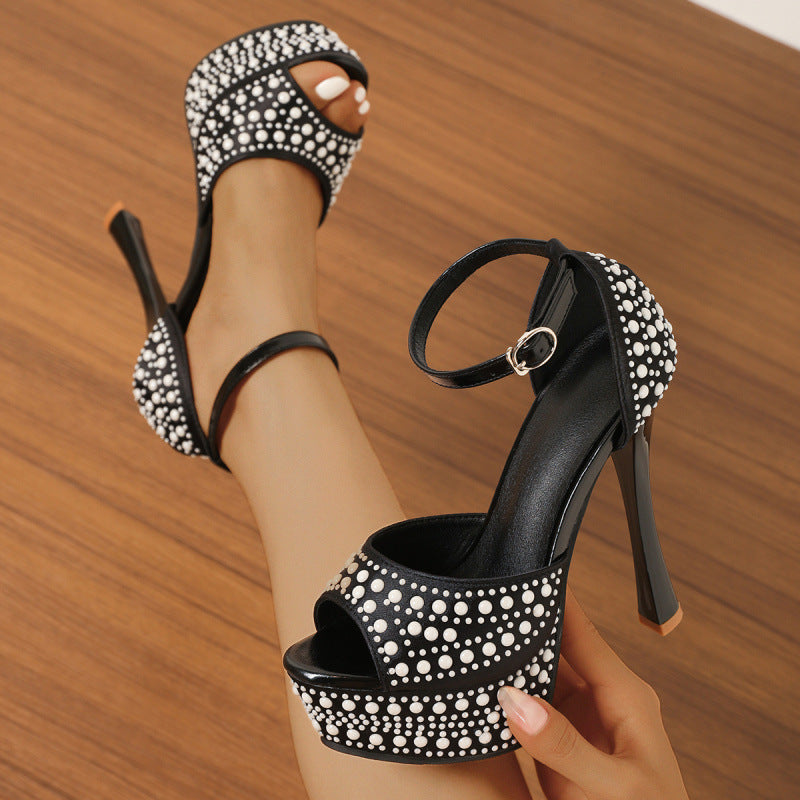 Fashionable Platform ultra-high heels