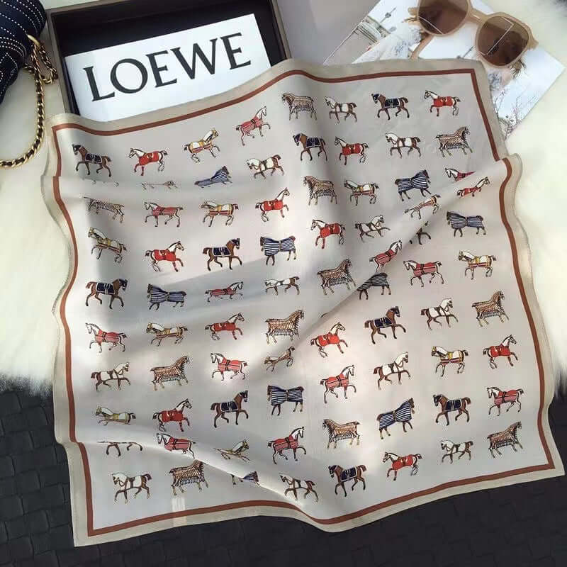 Women's Silk Scarf Sun-protective