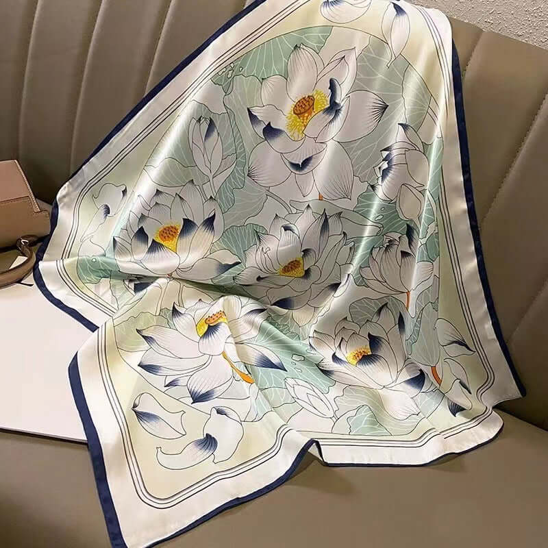 Women's Silk Scarf Sun-protective