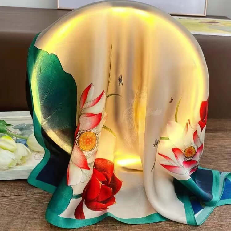 Women's Silk Scarf Sun-protective
