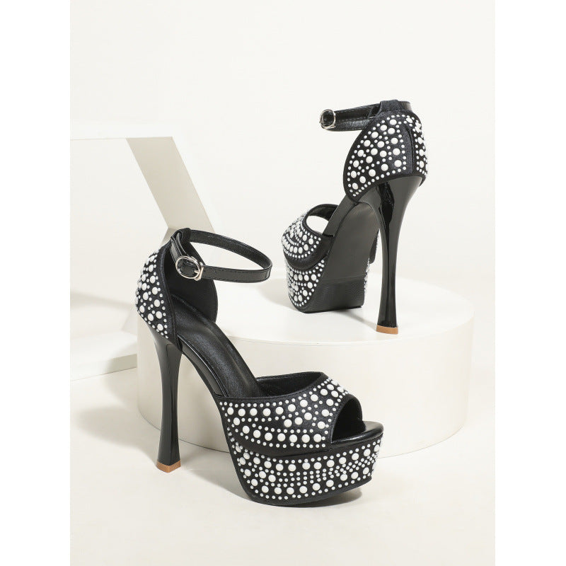 Fashionable Platform ultra-high heels