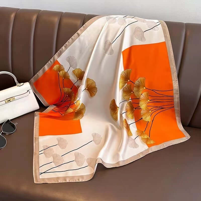 Women's Silk Scarf Sun-protective