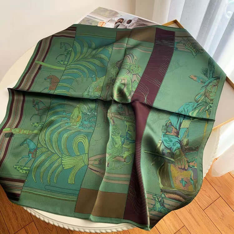 Women's Silk Scarf Sun-protective