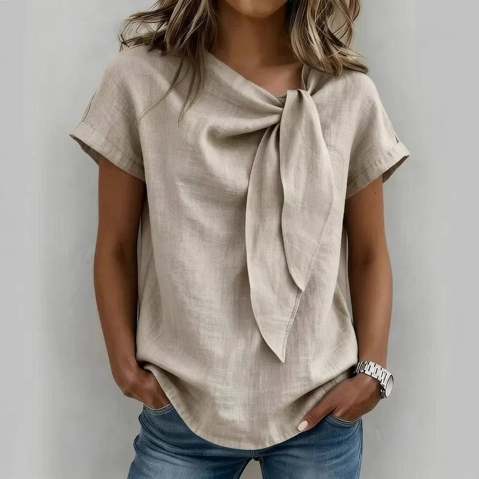 Women's Summer Short Sleeve Casual T-Shirt