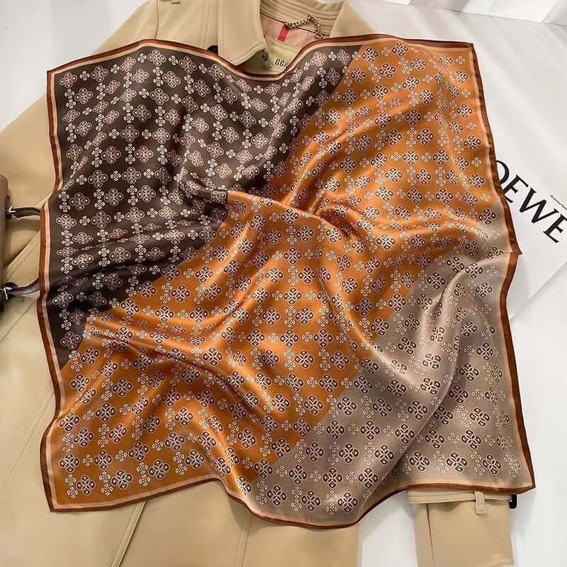 Women's Silk Scarf Sun-protective