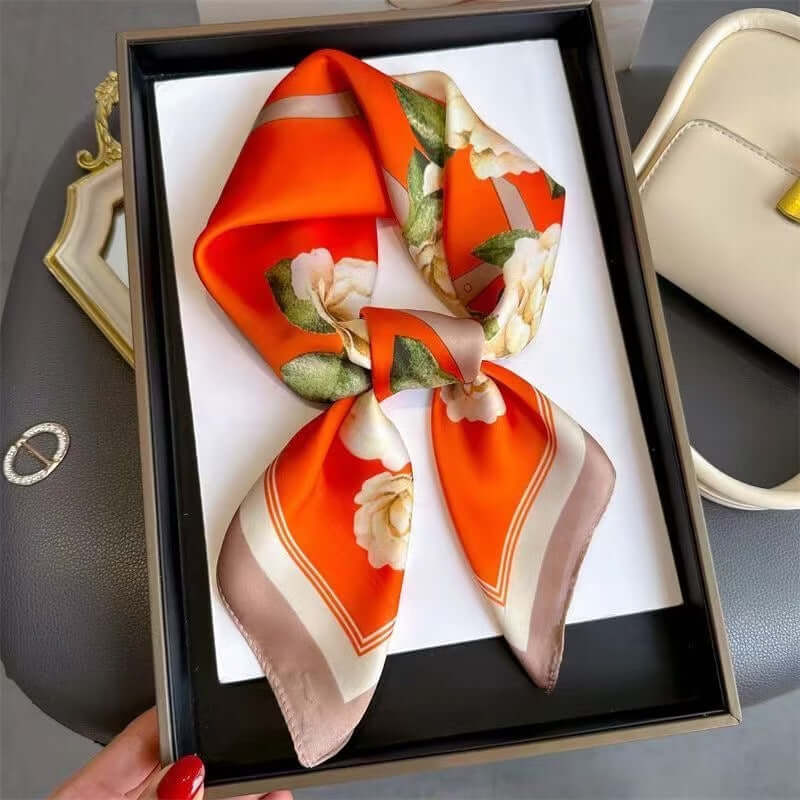 Women's Silk Scarf Sun-protective