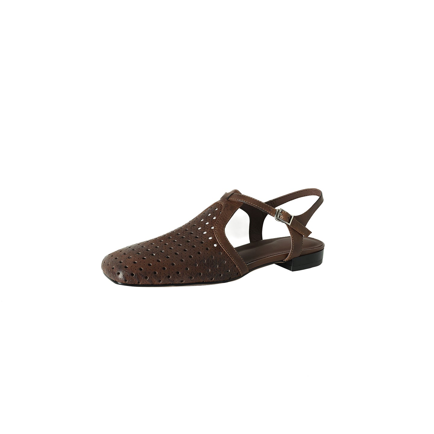Women's T-strap slingbacks