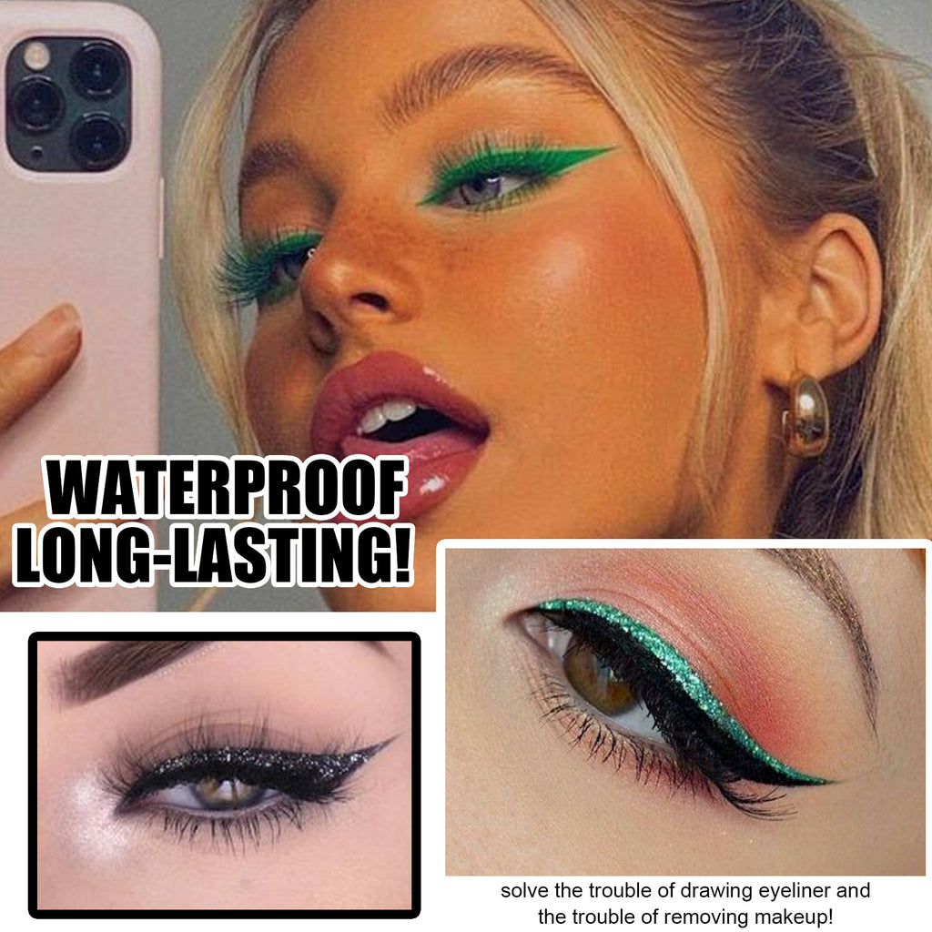 Eyeliner Glitter Stick- Makeup Stick Plus False Eyelash Stick