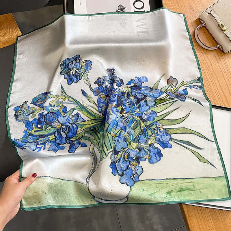 Women's Silk Scarf Sun-protective