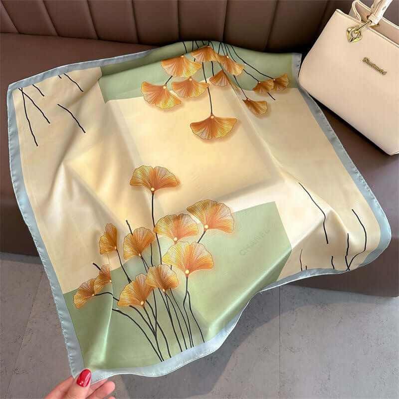 Women's Silk Scarf Sun-protective