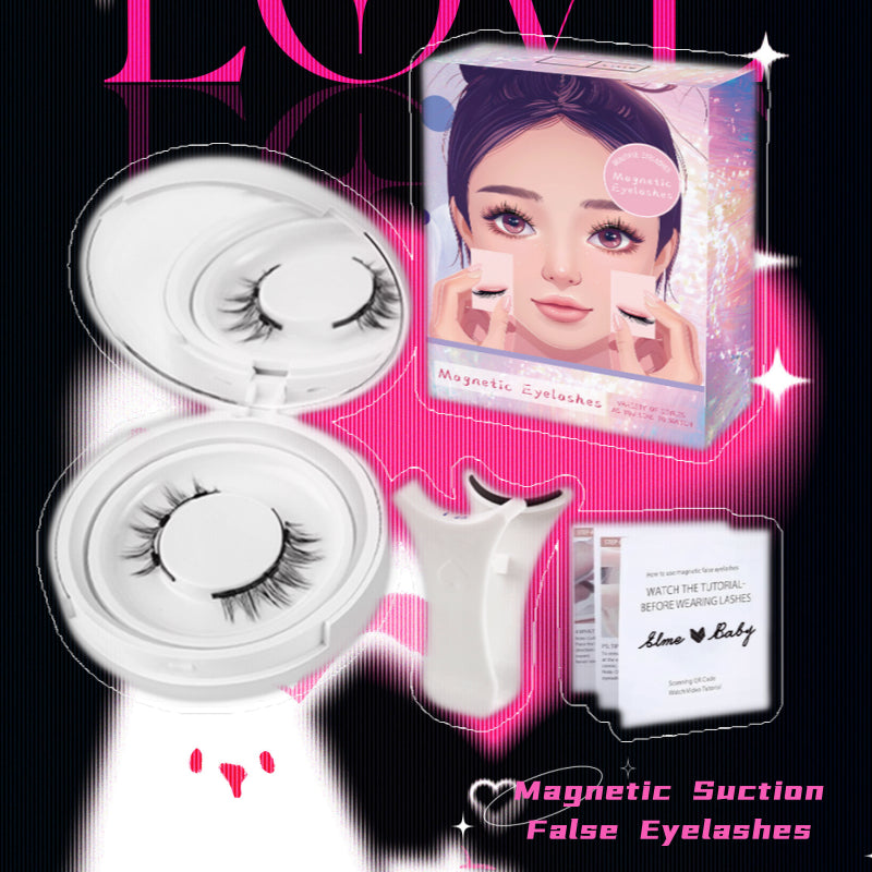 Natural Eyelashes Magnetic Suction
