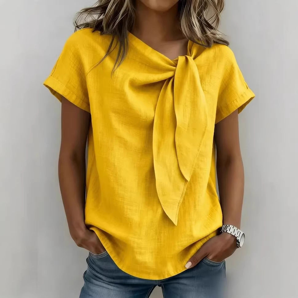 Women's Summer Short Sleeve Casual T-Shirt