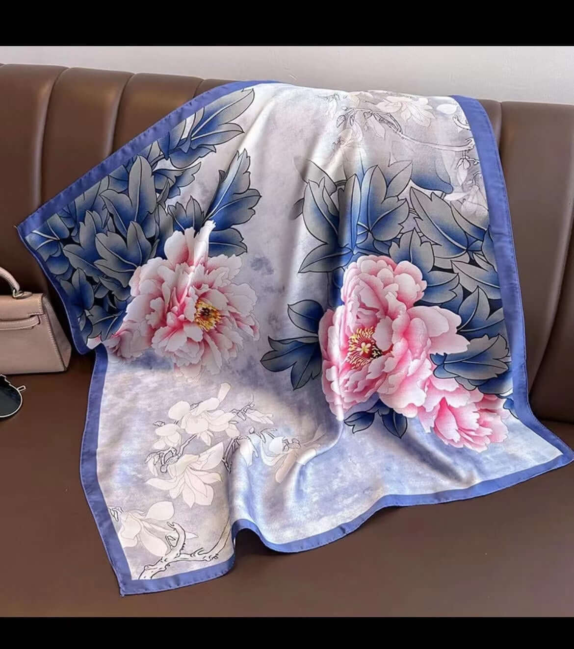 Women's Silk Scarf Sun-protective