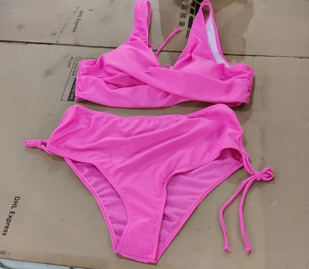 Fashion Strappy Bikini Swimsuit