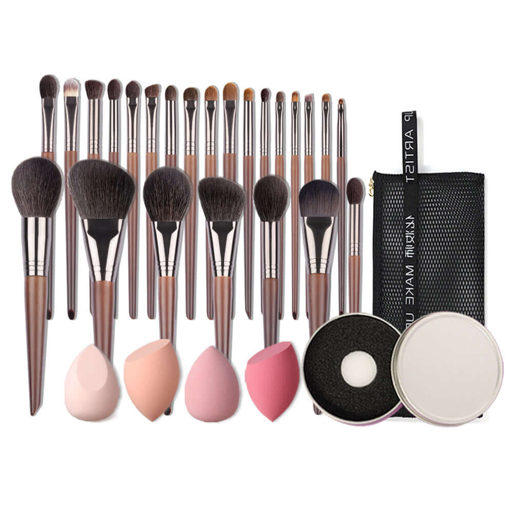 Natural Makeup Set Eyeshadow Brushes