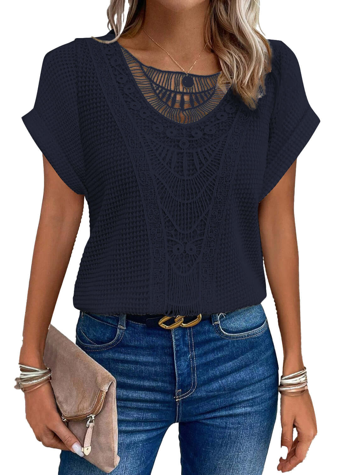 Unique Design stylish and Beautiful Short-sleeved T-shirt