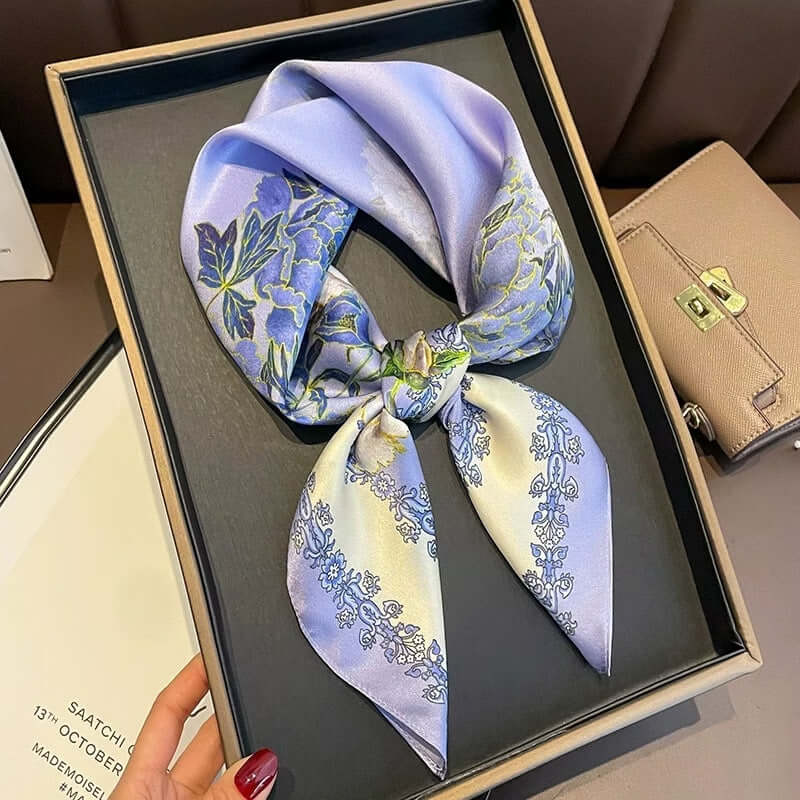 Women's Silk Scarf Sun-protective