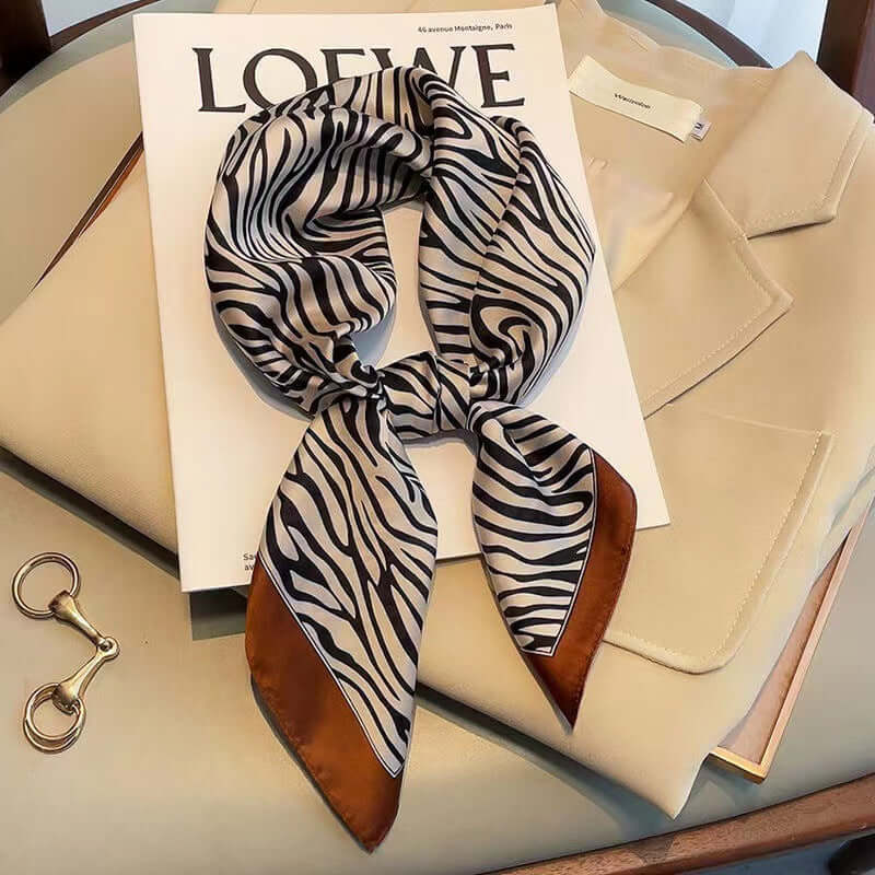 Women's Silk Scarf Sun-protective
