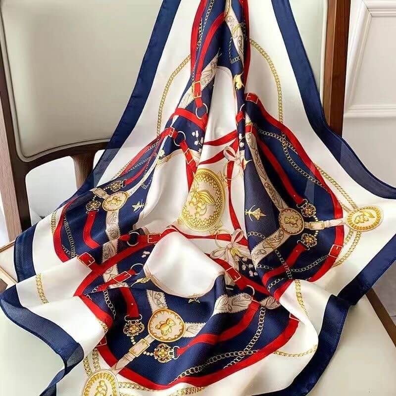 Women's Silk Scarf Sun-protective
